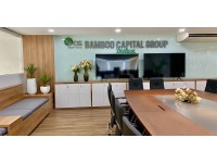 Công trình sàn nhựa hèm khóa tại Bamboo Captial Group